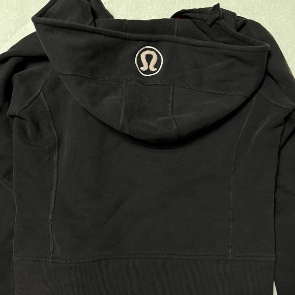 LULULEMON black zip up hoodie SZ S - Picture 6 of 8